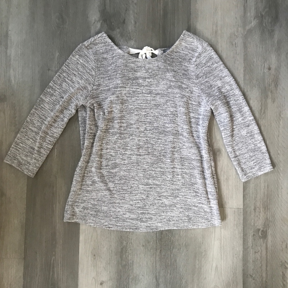 Stitch Fix ribbon tie back sweater